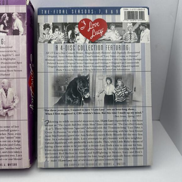 I Love Lucy Lot Sixth Season / Lucy-Desi / Lost Episodes DVD Collections - Picture 8 of 9